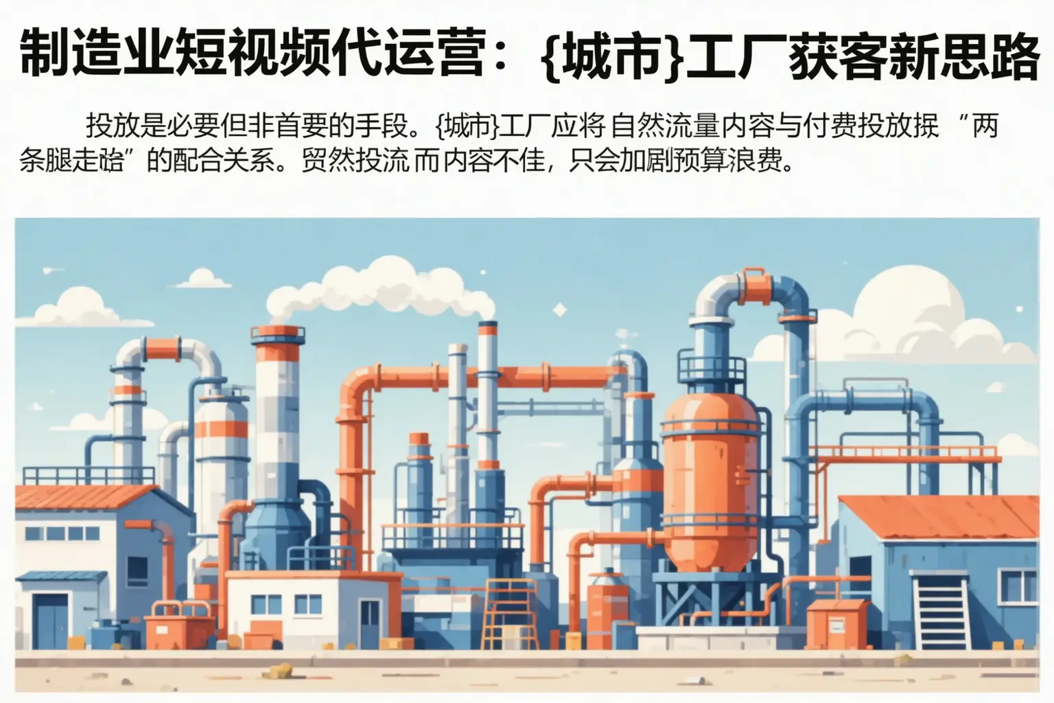 制造业短视频代运营:五指山工厂获客新思路