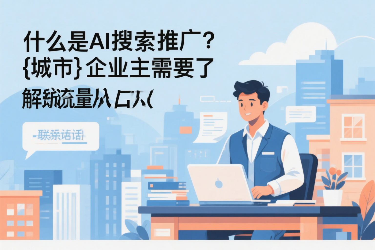 什么是AI搜索推广?五指山企业主需要了解的新流量入口