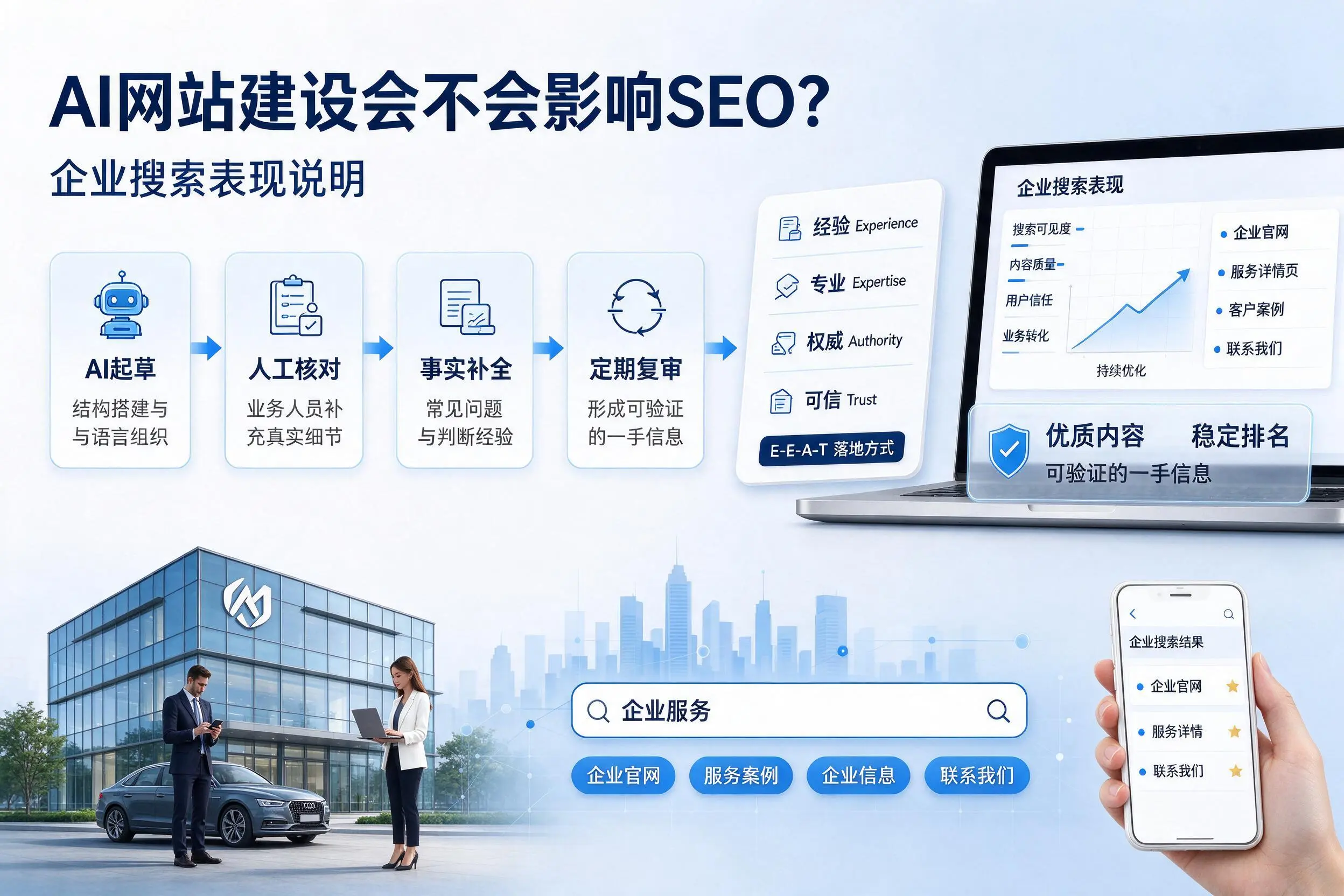 AI网站建设会不会影响SEO？五指山企业搜索表现说明